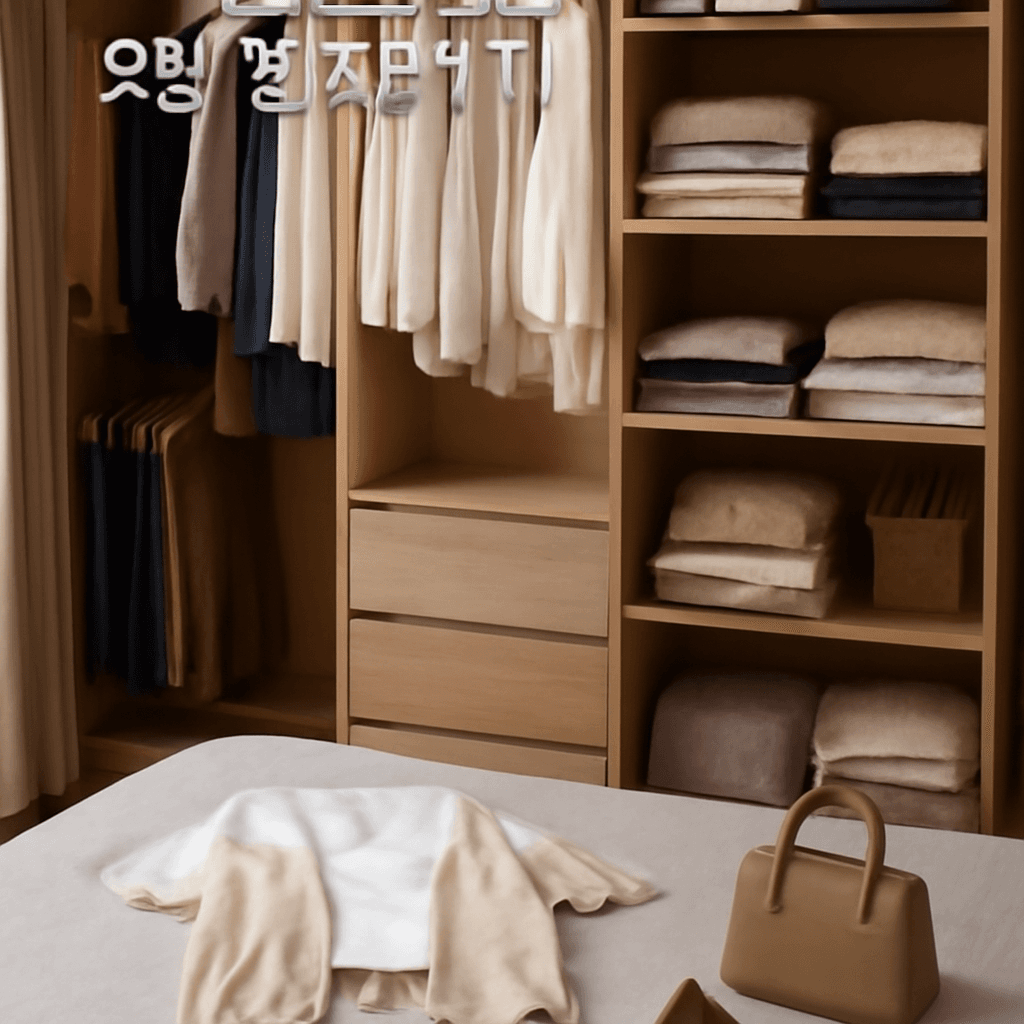 "정리정돈으로 완성하는 데일리룩 꿀팁! 옷장 정리부터 코디까지"